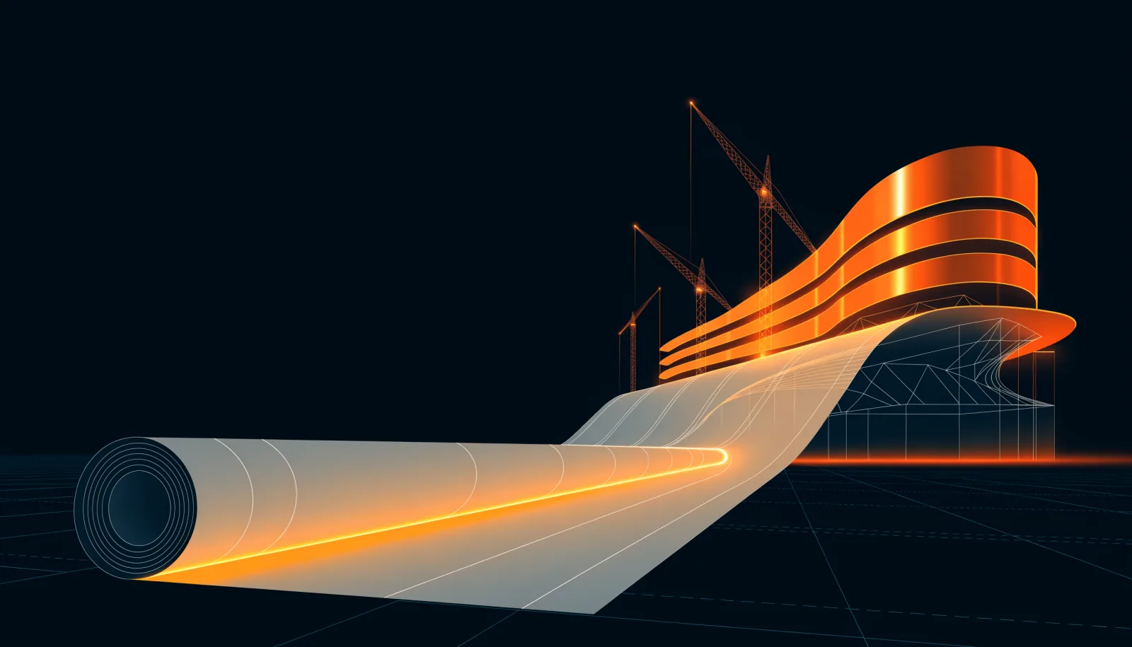 Illustration for the use case “Greenfield project from a specification” (decorative)